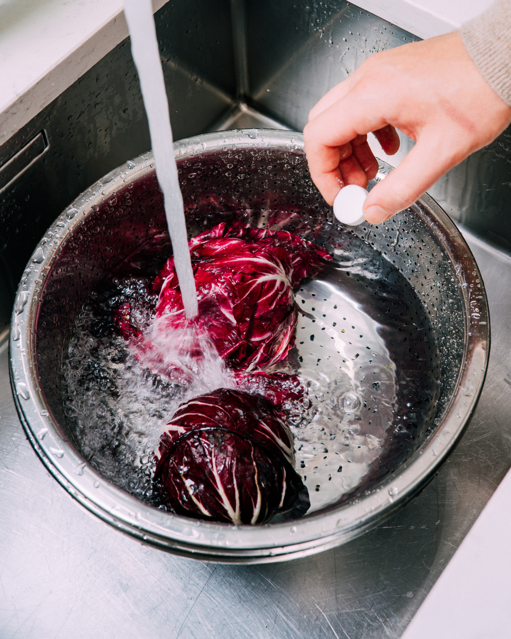 qleeny - schoonmaaktablet voor groente en fruit